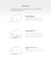 Almohada para ayudar a prevenir y tratar las deformidades de la inclinación de la cabeza, almohada de cuna para recién nacidos, cojín ergonómico para bebés, almohada osito con funda extraíble - details 16