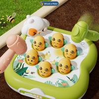Juguete Educativo Para Bebés Martillo De Mole De Peluche Sonido De Percusión Animal Lindo Juguetes Sensoriales Para Niños De 3 Años Regalos - details 4