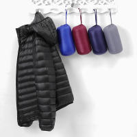 Chaqueta ligera con capucha para hombre, abrigo informal con relleno de plumón de pato blanco, a la moda, invierno, 2024, novedad de 90% - details 14