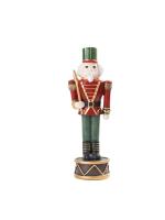 Gran oferta, marioneta creativa, Cascanueces, adorno navideño creativo para el hogar, gabinete de vino, adorno de resina - details 16