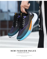 Zapatillas de correr para hombre, zapatos deportivos informales de malla, ligeros y cómodos, amortiguación - details 15