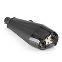 Tubo de escape modificado para motocicleta, sección trasera universal de doble orificio, sección trasera de escape modificada, fibra de carbono zx4rr/GSX-1000 - details 3