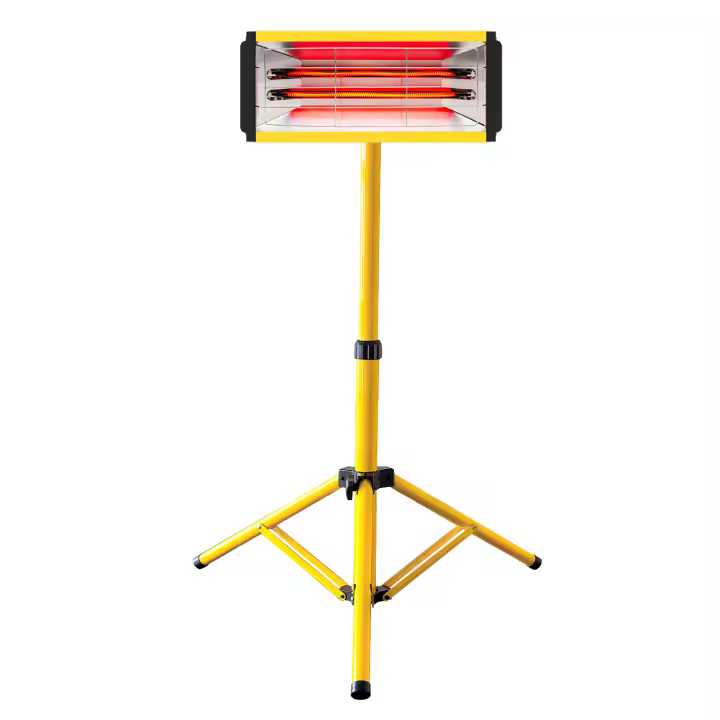 Lámpara de curado de pintura infrarroja DATOU BOSS, lámpara de pintura de calefacción de onda corta de 2000W con soporte elevable, luz de secado para carrocería de coche - 1