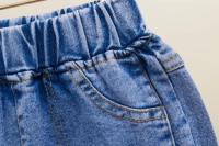 Jeans de Manga Flare Sueltos para Niñas Ropa de Niña Casual para Primavera y Otoño - details 6