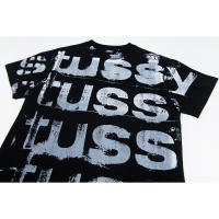 Camiseta Deportiva de Algodón Puro para Hombres Cuello Redondo, Estampado Delantero, Estilo Básico Casual, Artículo de Zapatillas y Ropa Deportiva - details 5