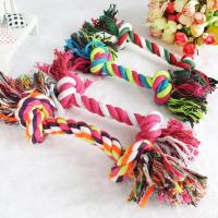 Juguete Dental para Perros Nudo de Cuerda de Algodón Resistente a Mordiscos para Cachorros y Perros Pequeños Alivia los Dientes de Limpieza Dental - details 0
