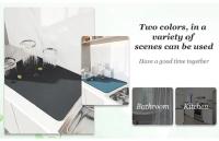 Mantel Individual de barra de diatomita multicolor, mantel Individual antideslizante absorbente de secado rápido, escurridor de platos, 1 ud. - details 3