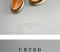 Zapatos deportivos de plataforma transpirables de cuero nuevos, estilo retro Forrest Gump - details 21