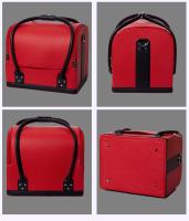 Caja de cosméticos de cuero PU para mujer, bolso impermeable de gran capacidad para maquillaje de tatuaje de viaje, nuevo - details 16