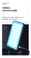 Luz LED de bolsillo Luz de relleno portátil Cámara RGB Teléfono móvil Video en vivo Fotografía profesional Luz de relleno - details 4
