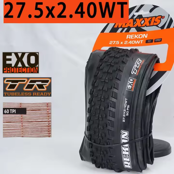 MAXXIS RN-neumático plegable para bicicleta de montaña, 27,5x2,40, 29x2,25/2,40/2,60, Original, sin cámara, TR Trail, pieza de bicicleta todoterreno XC - 1