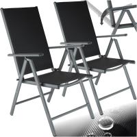Sillas de Jardín Exteriores de Aluminio Con Ruedas, Respaldar Ajustable, Resistentes a la Intemperie, Transpirables, Fácil Limpieza - details 27