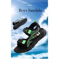 Sandalias de verano para niños, zapatos de playa antideslizantes para exteriores, sandalias de suela blanda para niños, sandalias deportivas transpirables con punta abierta - details 2