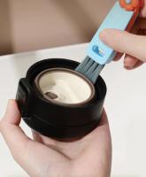 New Type 3-in-1 Lid Brush Multi-functional Slit Cleaning Brush Baby Bottle Rim Fluted Cup Brush - details 3