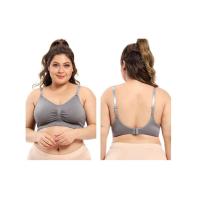 Nuevo 100% algodón grande, copa reforzada, sujetador de lactancia de maternidad ENCE de moda, sujetador posparto - details 22