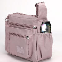 Bolso bandolera de nailon impermeable para mujer - details 9