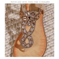 Sandalias Plataforma Mujer Strass Verano 2025 - Diseño Bohemio con Tacon Ancho Cómodo - Zapatos Elegantes Playa y Fiesta - details 32