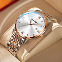 Reloj de hombre luminoso estudiante reloj de negocios - details 6
