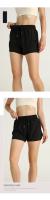 Pantalones cortos deportivos de Yoga para mujer, Shorts ligeros, holgados, de cintura alta, secado rápido, transpirables, para exteriores, recreativos, para correr - details 6