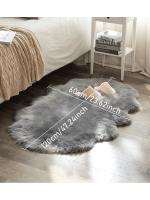 Alfombras de piel de oveja sintética Súper suaves y esponjosas, alfombra de felpa para dormitorio de alta densidad, piso, sofá, sala de estar, corredor - details 1