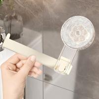 Soporte para pañuelos con ventosa montado en la pared, estante para pañuelos impermeable reutilizable, soporte de papel higiénico de plástico estable para oficina - details 5