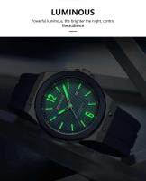 Reloj Deportivo de Cuarzo CURREN 8467 Resistente al Agua, Luminoso, Calendario, Correa de Silicona - details 4