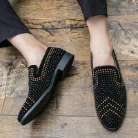 Varios estilos de zapatos formales de negocios de talla grande de cuero informal, zapatos de boda antideslizantes puntiagudos para hombres - details 8