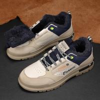 Terciopelo superior de piel caliente top bajo plataforma deportiva aumento de altura retro patchwork color cordones zapatos casuales para hombre - details 2