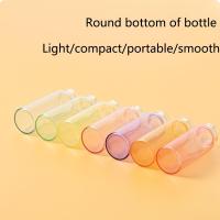 Juego de Mini botellas cuentagotas rellenables, Color de macarrón, viales de aceite esencial de vidrio reutilizables, Bombilla de goma, cuentagotas de vidrio vacío, 7 Uds. - details 5