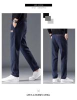 Pantalones de Corduroy para Hombres Moda de Negocios Elegante para Otoño-Invierno - details 12