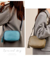 Nuevo Bolso de Cámara de Cuero Tendencia Primera de Piel de Vaca con Pelo - details 12