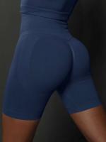 Yoga mujeres sin costuras gimnasio entrenamiento cintura alta Push Up Fiess deportes ciclismo pantalones cortos - details 60