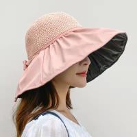 Gorra de Sol de Punto con Lazo de Metal Protección UV Transpirable para Hombres y Mujeres - details 3