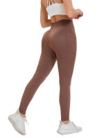 Leggings Deportivos de Hilo Sin Costuras de Alta Cintura Pantalones de Yoga para Mujeres con Bolsillo - details 17