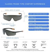 Ciclismo de seguridad UV antideslizante, mujeres y hombres pequeños, gafas protectoras para trabajo al aire libre - details 4