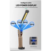 Linterna LED plegable portátil Luz de trabajo COB con imán fuerte Reflector de emergencia recargable tipo C Ideal para acampar al aire libre - details 6