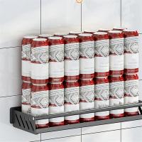 Estante de almacenamiento de condimentos de acero inoxidable para cocina y baño, herramientas pequeñas, montado en la pared, A - details 3