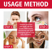 OUHOE Retinol Eye Stick reparación de la piel de los ojos reafirmante y aclaramiento de ojeras con líneas finas crema hidratante tierna para el cuidado de los ojos - details 6