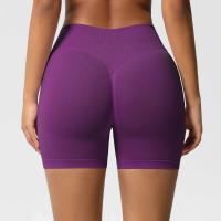 Pantalones cortos de gimnasio ajustados de estiramiento alto cómodos respirables deportivos de cintura para mujer, ropa deportiva para mujer para - details 33