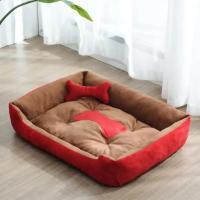Cama cálida y acogedora para perro y gato, caseta para cachorro, nido de lana suave, esterilla para casa, Otoño e Invierno - details 11