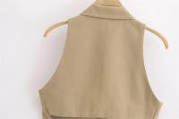 Conjunto Elegante de 2 Piezas para Mujer Joven Traje de Calle Chic, Chaleco Ajustado, Falda para Vacaciones, Novedad de Verano 2024 - details 8
