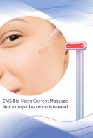 Masajeador de Belleza Facial EMS Estimulación de Corriente Micro Luz Roja LED - details 5