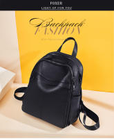 FOXER-Mochila De cuero dividido para mujer, bolso escolar de gran capacidad, bolso de viaje para oficina - details 0