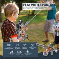 Pistola de agua eléctrica Ump45, potente pistola rociadora de agua de alta presión con tapa de fuego, juguetes al aire libre para niños, regalos de cumpleaños y Navidad - details 3