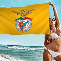 Club de fútbol b-benfica baño microfibra suave absorbente de agua transpirable para niñas niños toalla de playa decorativa de dibujos animados - details 10
