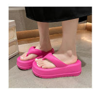 Nuevas chanclas de EVA para mujer, zapatillas frías de suela gruesa, ropa de verano que aumenta las zapatillas de playa de suela blanda - details 22