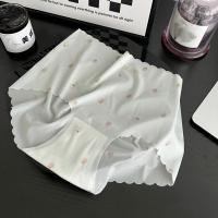 Ropa interior de 6 uds., bragas de seda helada, entrepierna de algodón, calzoncillos finos sin costuras, calzoncillos de mujer, calzoncillos de cintura media, dulce fresa, regalo - details 12