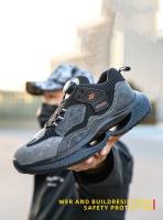 Zapatillas de trabajo con hebilla giratoria, zapatos protectores, zapatos de seguridad industrial a prueba de pinchazos, zapatos con punta de acero antigolpes - details 1