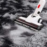 Alfombra Salon Grandes Shaggy Antideslizante Super Suave Pelo Largo Fluffy Alfombra Adecuado para la Decoración de Salas de Estar y Dormitorios (160 x 200 cm, Gris Blanco) - details 21