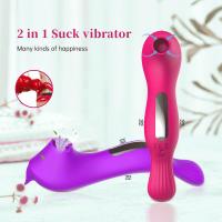 Vibrador con ventosa para clítoris silencioso 2 en 1, 10 modos, masturbador femenino, vibradores de succión de clítoris al vacío para mujeres, juguetes sexys para adultos, modo de pareja - details 1